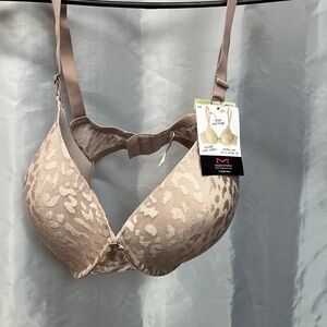 Elegant Tan Lace Bra. 2302